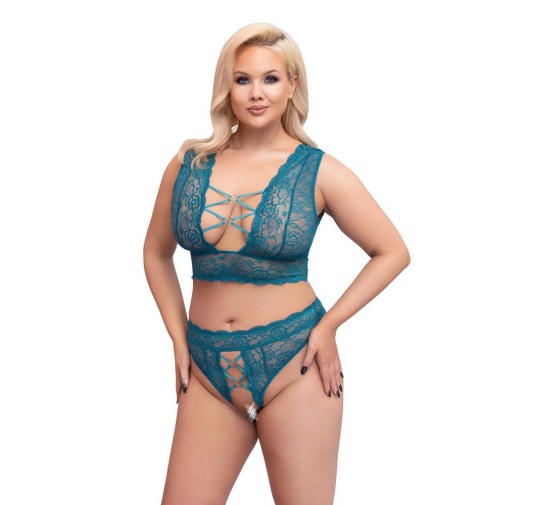 Bra Set teal XL